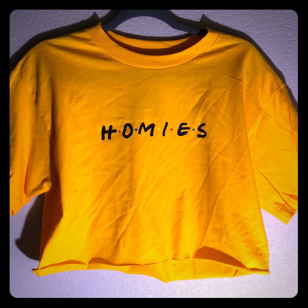 Friends crop top t- shirt